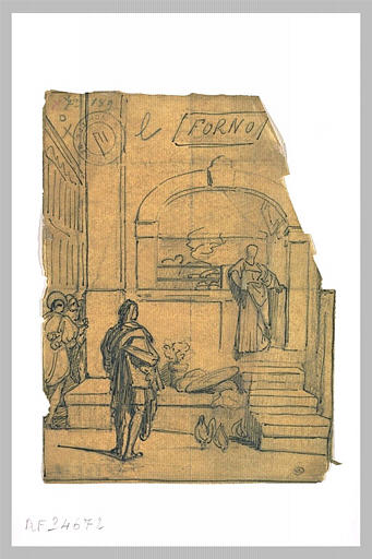 Raphaël apercevant la Fornarina pour la première fois_0