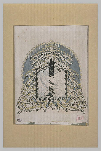 Le Rêve : sapin sous la neige_0
