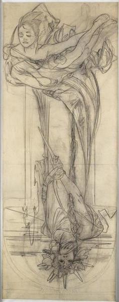 Projet d'affiche : Sarah Bernhardt en Médée_0