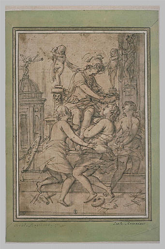 Les Beaux-Arts couronnés par Minerve_0