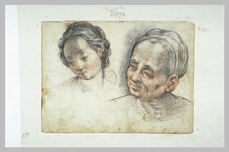 Deux têtes de femmes_0