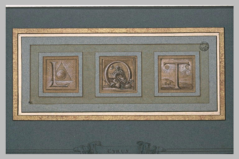 Trois lettres ornées: L.O.T._0