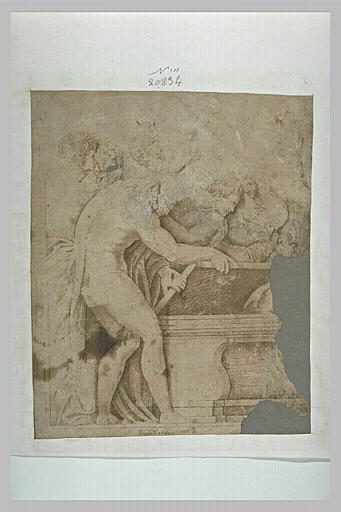 Figures auprès d'un coffre ouvert_0