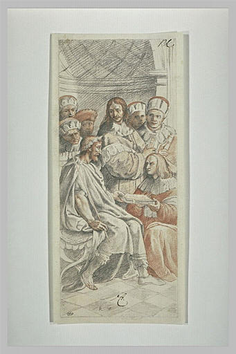 Tribonianus remettant les pandectes à Justinien_0