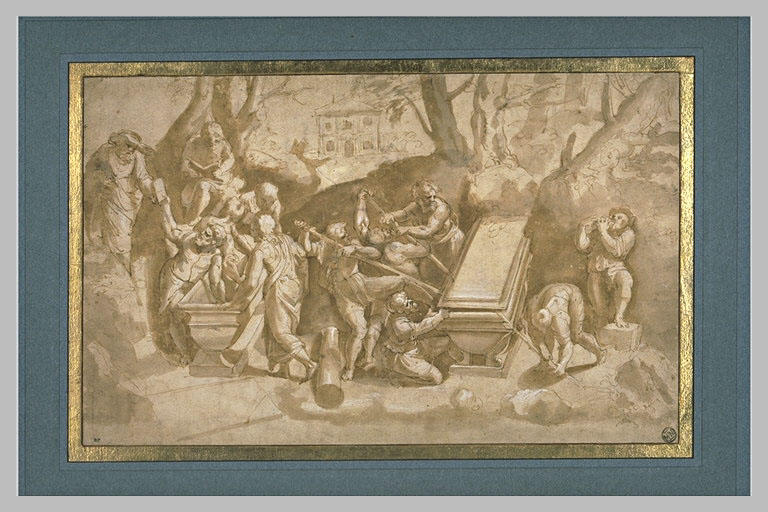 Découverte des livres sibyllins et de la tombe de Numa Pompilius_0