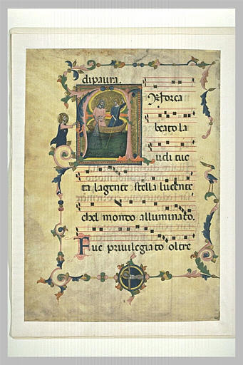 Christ appellant André et Simon dans une initiale A_0