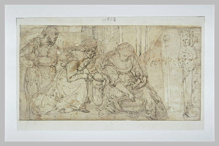 Naissance de la Vierge ou de saint Jean Baptiste et un terme_0