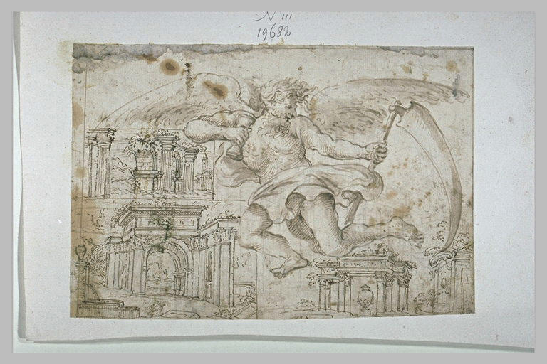Le Temps, et quelques études d'architecture antique_0