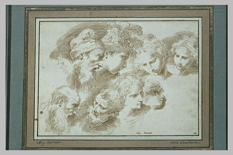Etude de huit têtes_0