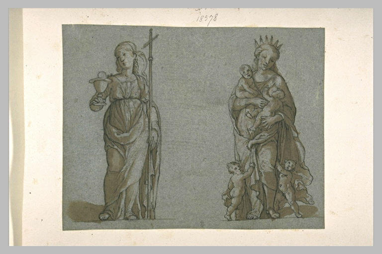 Allégorie de la Foi et allégorie de la Charité_0