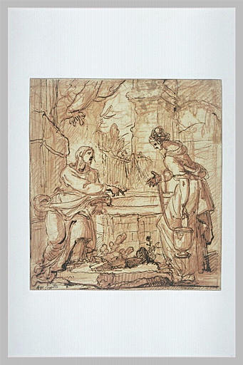 Le Christ et la Samaritaine au puits_0