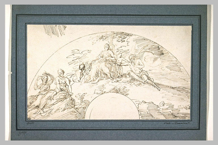 Vénus, l'Amour et le Temps et trois autres figures_0