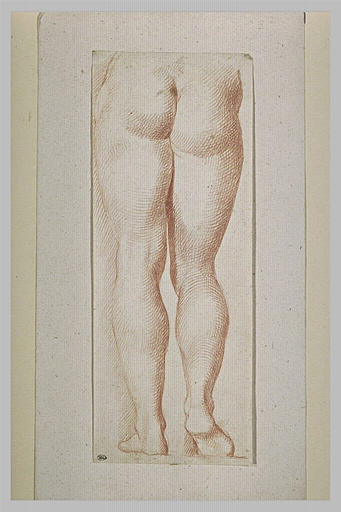 Jambes et fesses d'un homme ou d'une femme, de dos_0