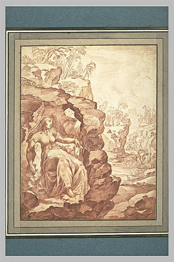 Narcisse et la nymphe Echo_0