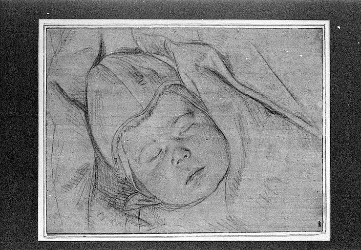 Figure d'enfant endormi_0