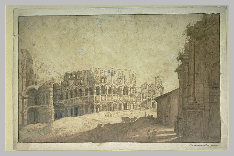 Le Colisée et l'Arc de Constantin_0