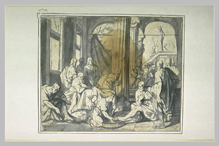 Jésus-Christ lavant les pieds des apôtres_0