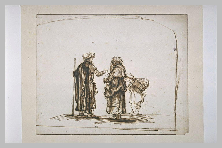 Abraham renvoyant Agar et Ismaël_0