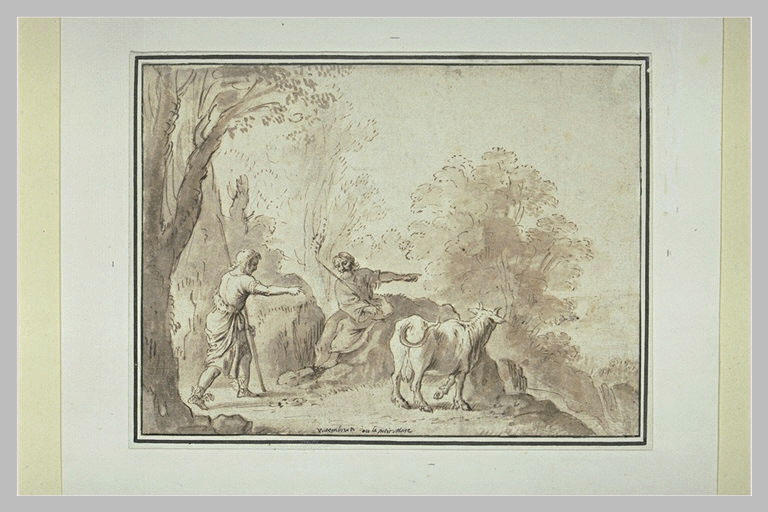 Mercure et Argus auprès de la vache Io_0