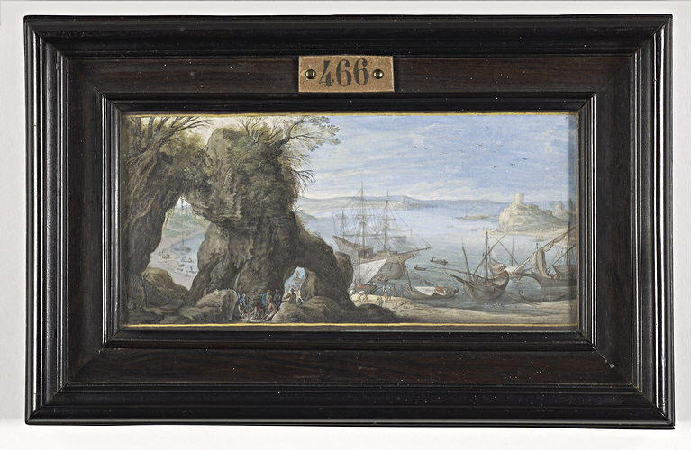 Paysage sur les bords de la mer_0