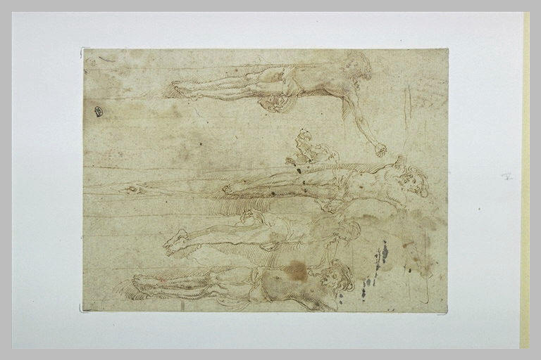 Quatre études pour un Christ en croix_0