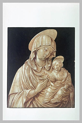 La Vierge assise, tenant l'Enfant Jésus_0