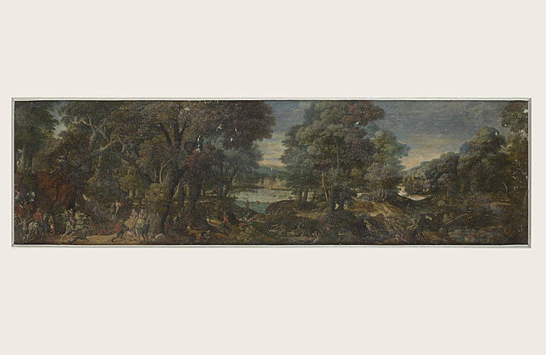 Chasse dans une forêt_0
