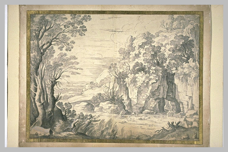Paysage avec Pan poursuivant Syrinx_0
