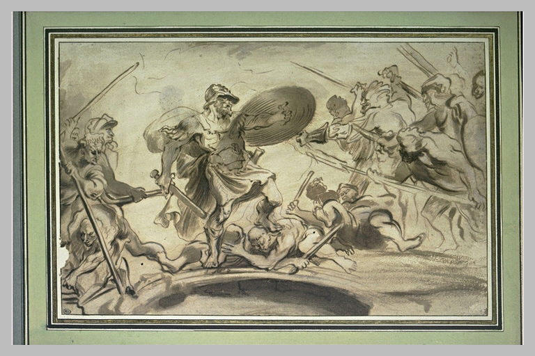 Horatius Coclès contre l'armée de Porsenna_0