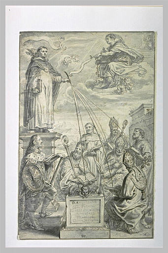 Frontispice pour un ouvrage contre le jansénisme_0