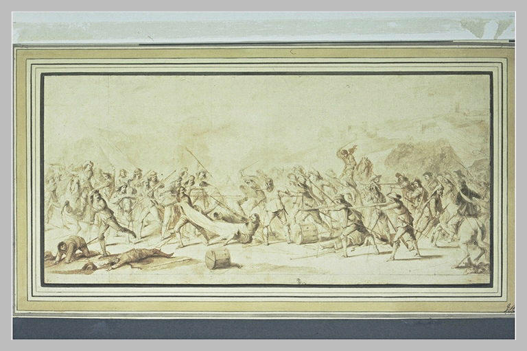 Combat de fantassins armés du mousquet_0