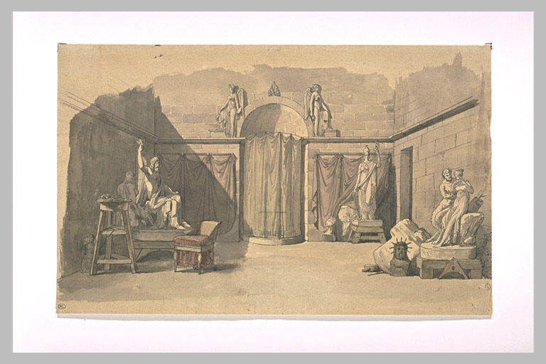Un atelier de sculpture_0