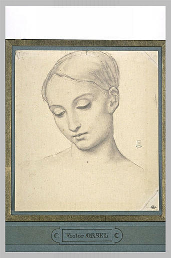 Tête de jeune fille_0