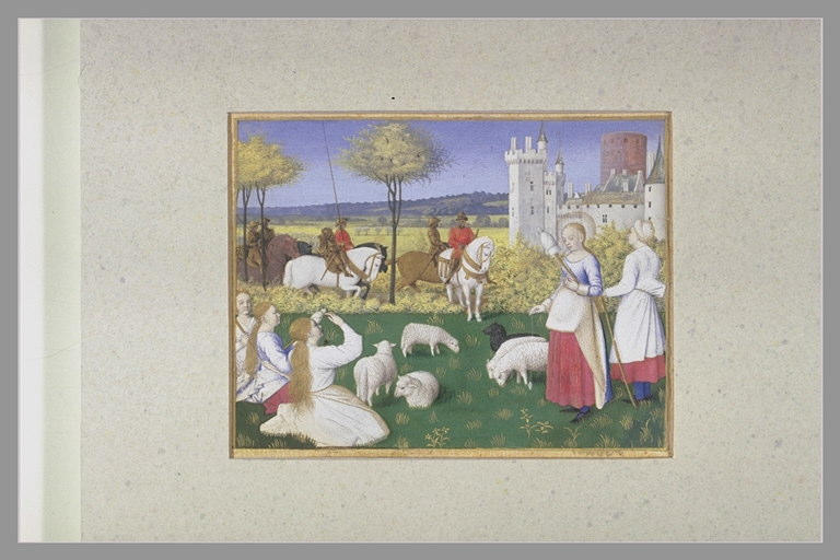 Sainte Marguerite gardant les moutons_0