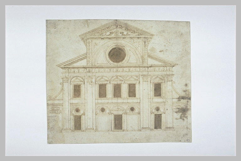 Projet de façade d'église_0