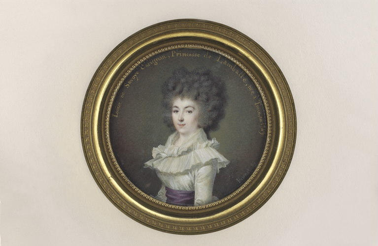 Portrait de la princesse de Lamballe, à mi-corps_0