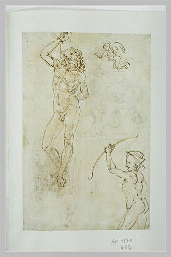 Etudes pour un Martyre de saint Sébastien_0