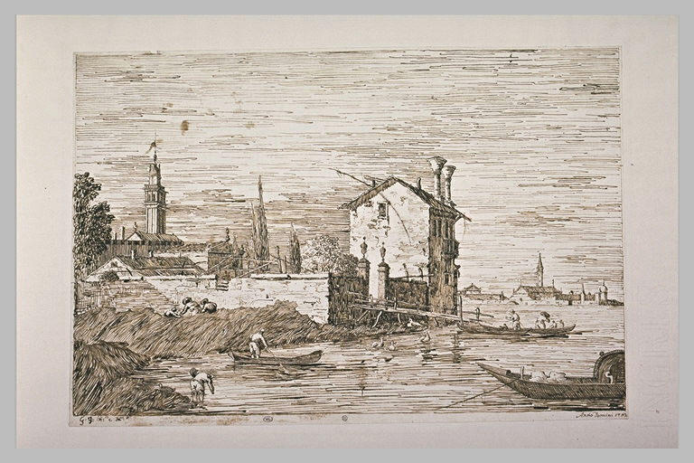 Bâtiments dur des îles, dans la lagune de Venise_0