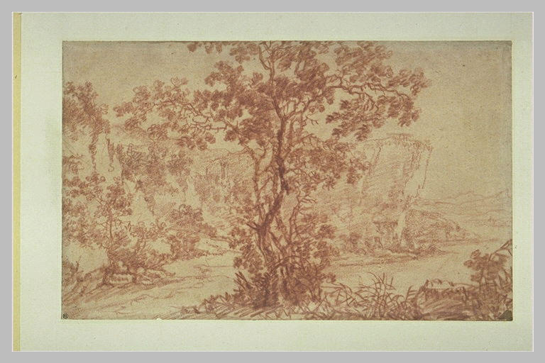 Paysage : bords de rivière d'Italie_0