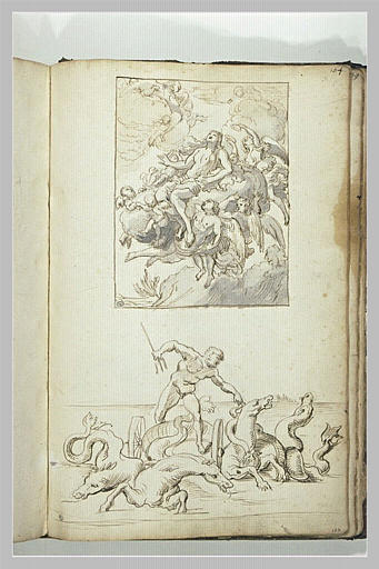 L'Assomption de sainte Madeleine ; Le char de Neptune_0