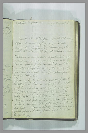 Petit croquis et notes manuscrites_0