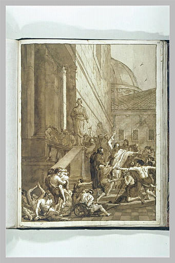 Scène de la vie de saint Paul (?) et barnabé_0