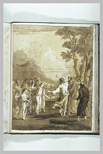 Scène de la vie du Christ (?)_0