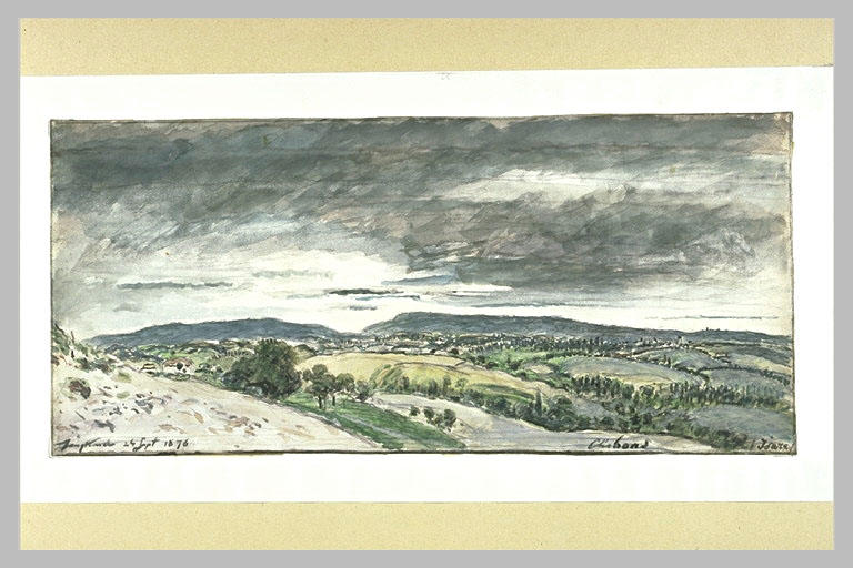 Vue générale des environs de Chabons (Isère)_0