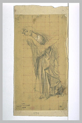 Etude d'homme drapé_0