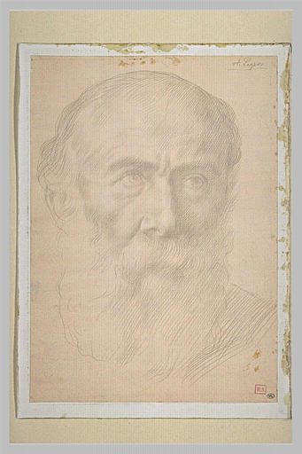 Tête d'homme, de face_0
