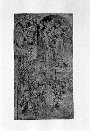 Achille devant sa tente, Hector et Andromaque, Pâris tuant Palamède_0