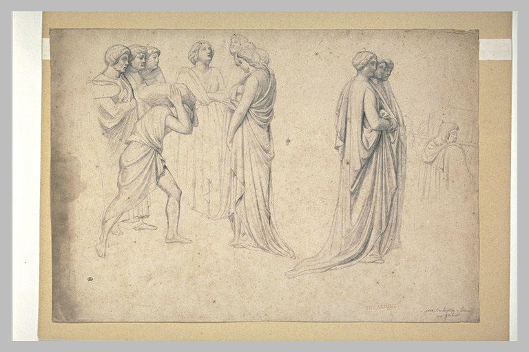 Groupes de personnages, du Baptistère de Florence_0