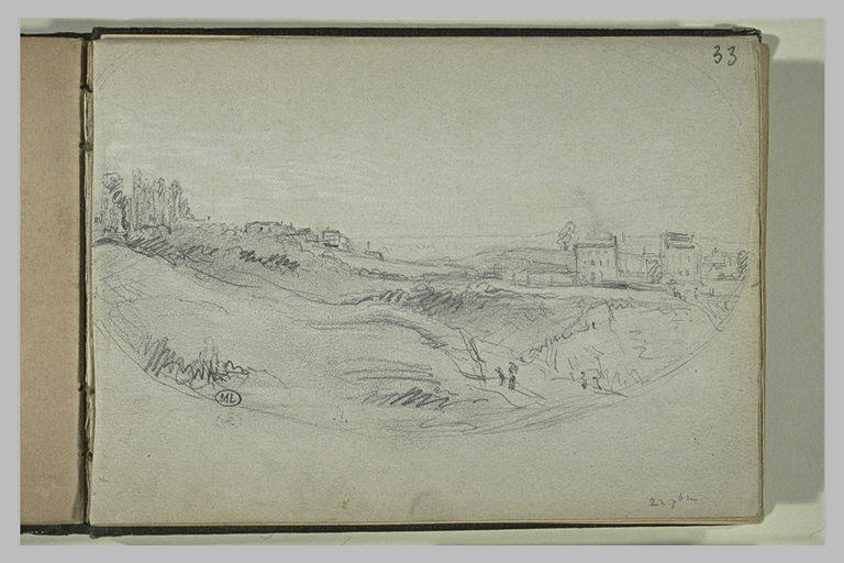 Paysage des environs de Paris_0