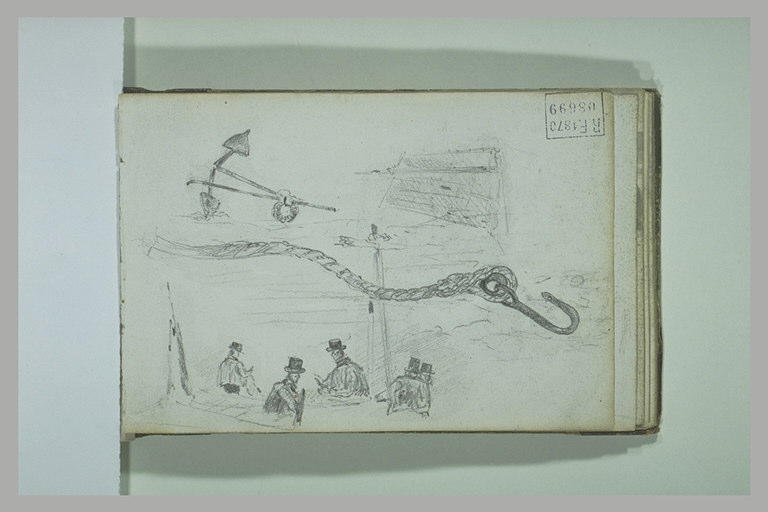Ancre ; corde ; croquis ; figures_0